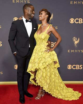 @sterlingkbrown and @ryanmichelleb lit up the red carpet with their ? link in bio for the 16 cutest couples at the #Emmys.