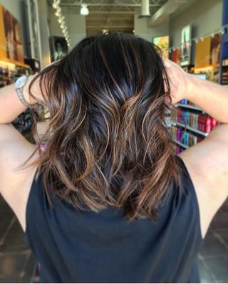 Balayage and lobs, a match made in heaven. Looking for the perfect cool girl hairstyle? Look no further! This effortless look was created by @meaghandoeshair at our Bayers Lake location in Halifax. #stylehappy
