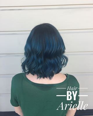 ?Swipe for the before!?? #bellezzacristalis #picoftheday #hairoftheday #bluehair #balayage #bluebalayage #unicornhair #pravana #vividhair #funkycolor #funhair #pleasantonca #downtownpleasanton #loveyourhair #hairtransformation #blueberry #modernsalon #1000orbust #stylistssupportingstylists #lorealprous #norcalhair