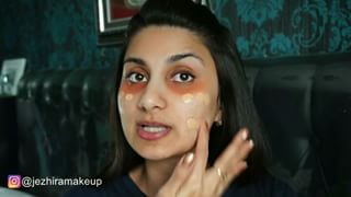 I baked my nose, yes... Full face makeup tutorial for glasses wearer, plus some tips for a longlasting daily makeup for you all my glasses wearer (me myself too). The video is up on my youtube channel (link is in bio). Who have seen it? Comment down below and let me know....Product used :@lagirlindonesia hd corrector 'orange'@flormarindonesia Mat velvet foundation V207@maybelline Fit me concealer 20 sandRCMA no color powder@anastasiabeverlyhills dipbrow pomade 'dark brown'@lagirlindonesia glide gel liner 'brown'@makeoverid intense matte lipcream 004 vanity.@jezhirania.#makeup #makeupvideo #makeuptutorial #makeupvids #ivgbeauty #indobeautygram #indovidgram #tutorialmakeup #dailymakeup #longlastingmakeup #instamakeup #instatutorial #instavideo #instabeauty #wakeupandmakeup #anastasiabeverlyhills #hudabeauty #lagirlindonesia