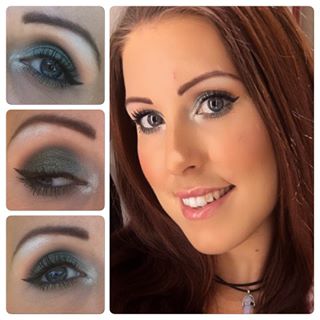 My favorite kind of eyemakeup; green smokey eye ?? Love this eyeshadow from @makeupgeekcosmetics in #typhoon ?#motd #eotd #fotd #makeupoftheday #makeuplook #eyemakeup #eyemakeupoftheday#highlightonfleek #makeupgeek #makeupgeekcosmetics #eyeshadow #duochromeeyeshadow #morphebrushes #morphegirl #morphexkathleenlights #eyeshadowpalette #smokeyeye #greensmokeyeye