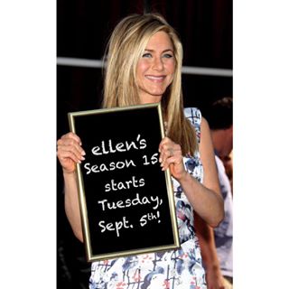 Oh Jen, you shouldn’t have. #ellen15